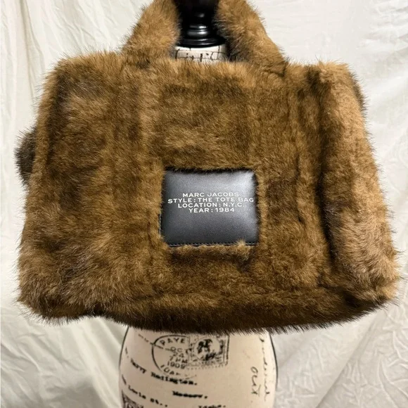 Marc Jacobs Brown Teddy Bear Tote - Picture 11 of 12